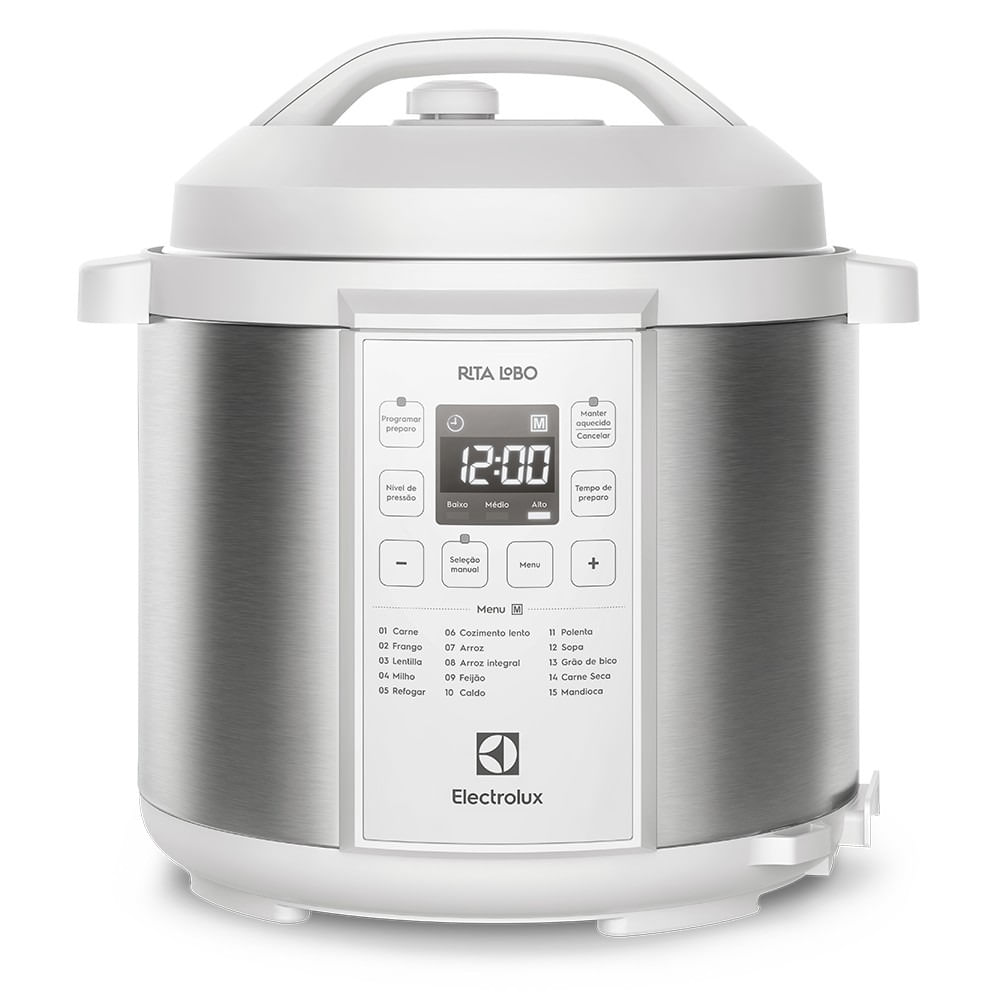 Panela de Pressao Eletrica Electrolux por Rita Lobo 6L